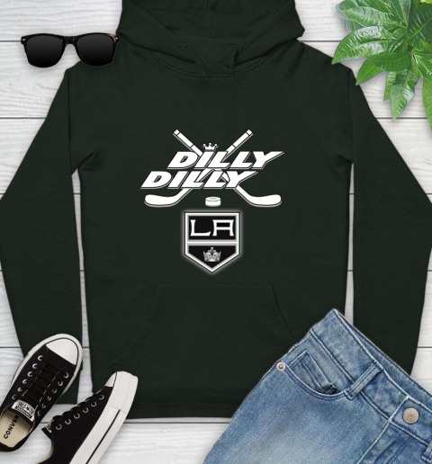 NHL Los Angeles Kings Dilly Dilly Hockey Sports Youth Hoodie 13