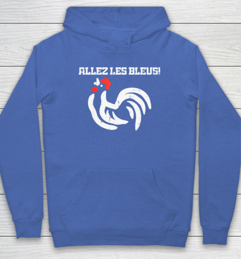 France Allez Les Bleus French Rooster Soccer Hoodie 5