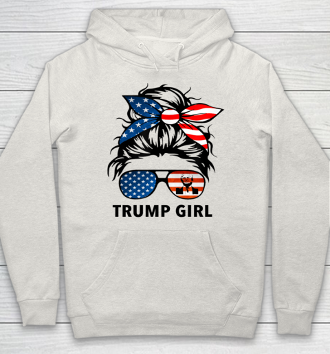 Trump Girl American Flag Glass Hoodie 8
