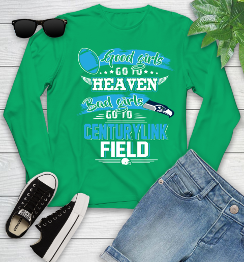 Seattle Seahawks NFL Bad Girls Go To Centurylink Field Shirt Youth Long Sleeve 7