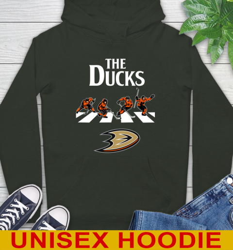 NHL Hockey Anaheim Ducks The Beatles Rock Band Shirt Hoodie 12