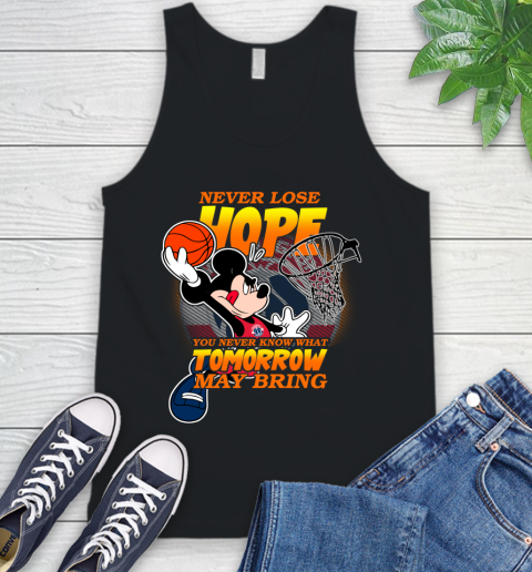 Washington Wizards NBA Basketball Mickey Disney Never Lose Hope Tank Top