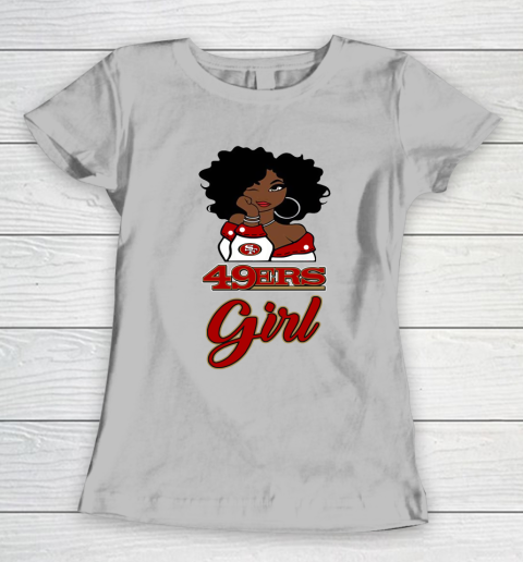 San Francisco 49ers Girl NFL Women's T-Shirt 6