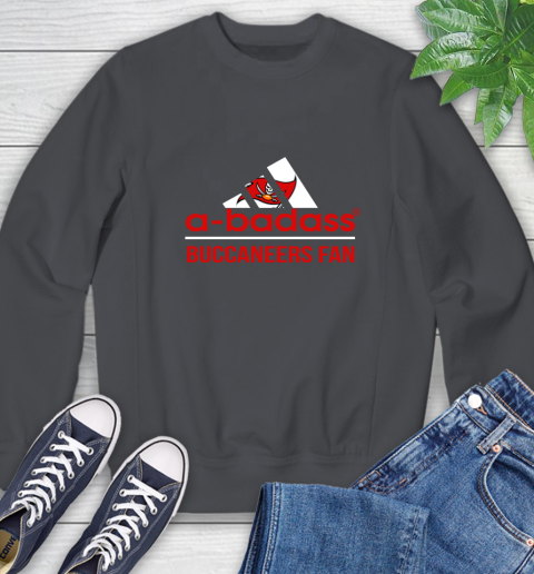 Tampa Bay Buccaneers NFL Football A Badass Adidas Adoring Fan Sports Sweatshirt 6