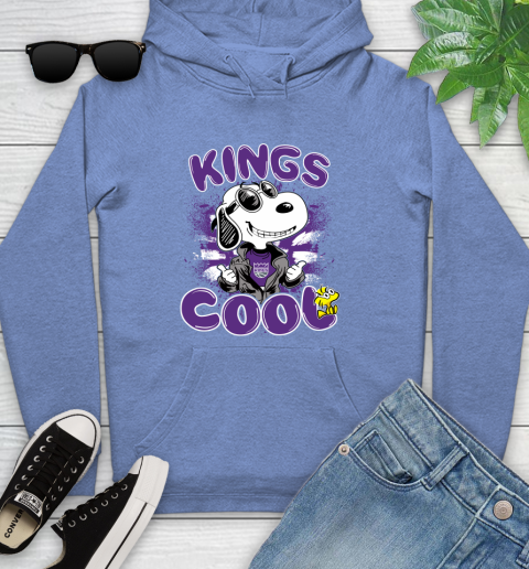 NBA Basketball Sacramento Kings Cool Snoopy Shirt Youth Hoodie 11