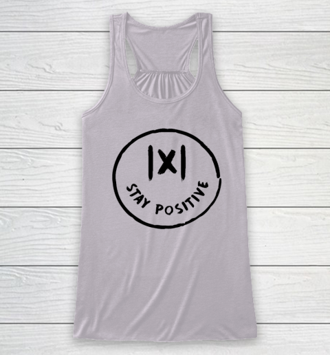 Math Positive X Funny Math Racerback Tank - Image 3