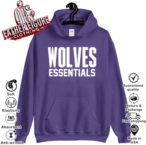 Minnesota Timberwolves Wolves Essentials Hoodie Father Figure Clothing