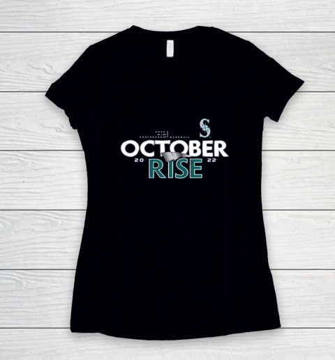October Rise Mariner Women's V-Neck T-Shirt