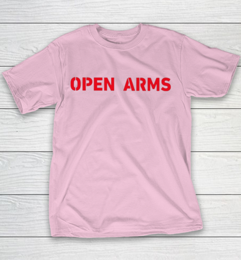 Open Arms Pep Guardiola - Print On Front And Back Youth T-Shirt 5
