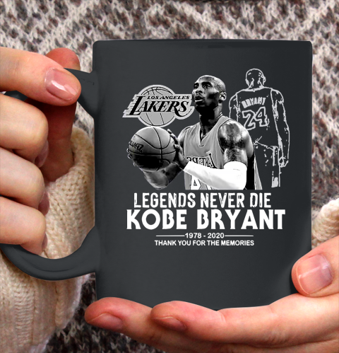 Kobe Bryant Legends Never Die 1978 2020 Thank You For The Memories Ceramic Mug 11oz