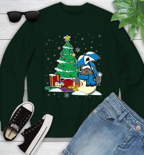 Carolina Panthers NFL Football Cute Tonari No Totoro Christmas Sports Youth Sweatshirt 9