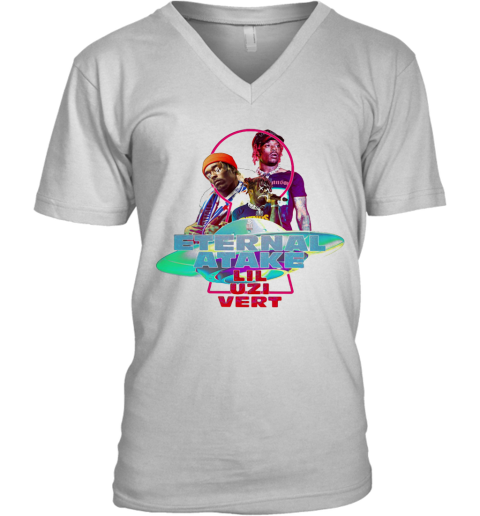 Eternal Atake Lil Uzi Vert Merch V Neck T Shirt Cheap T Shirts Store Online Shopping