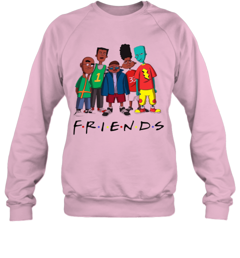 pink friends sweatshirt