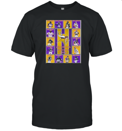 Minnesota Vikings Legends Players Blanket T-Shirt