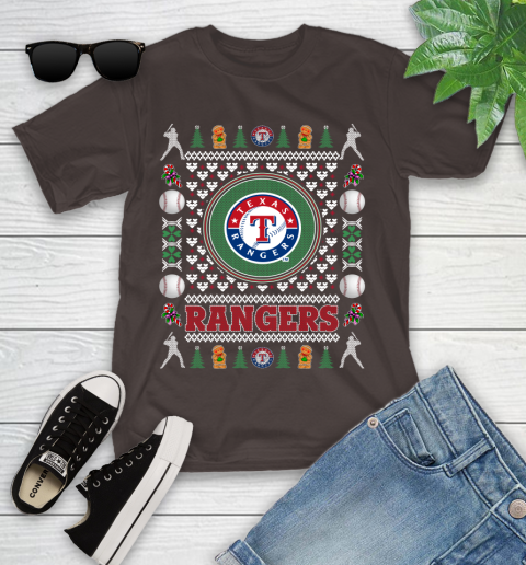 Texas Rangers Merry Christmas MLB Baseball Loyal Fan Ugly Shirt 106