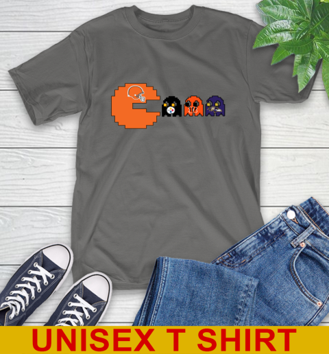 Cleveland Browns NFL Football Pac Man Champion T-Shirt 8