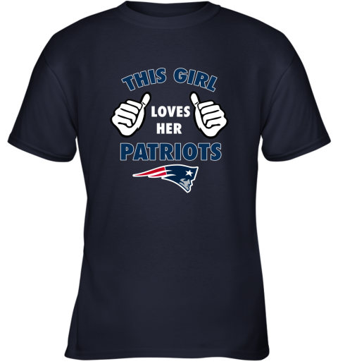 n39w this girl loves her new england patriots youth t shirt 26 front navy