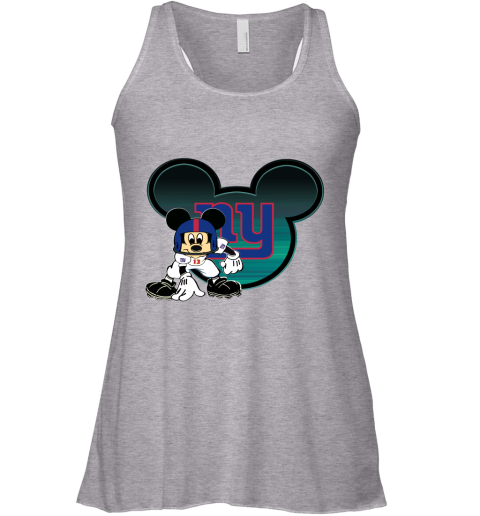NFL New York Giants Mickey Mouse Disney Football T Shirt y4wyTjxYy7l flowy tank 32 95 151514 front athletic heather