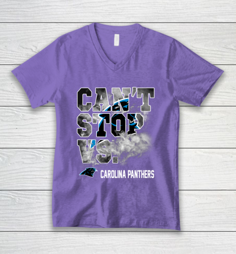 NFL Carolina Panthers Can't Stop Vs V-Neck T-Shirt 8