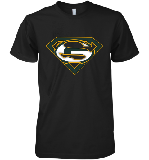 We Are Undefeatable The Green Bay Packers x Superman NFL Premium Men's T-Shirt