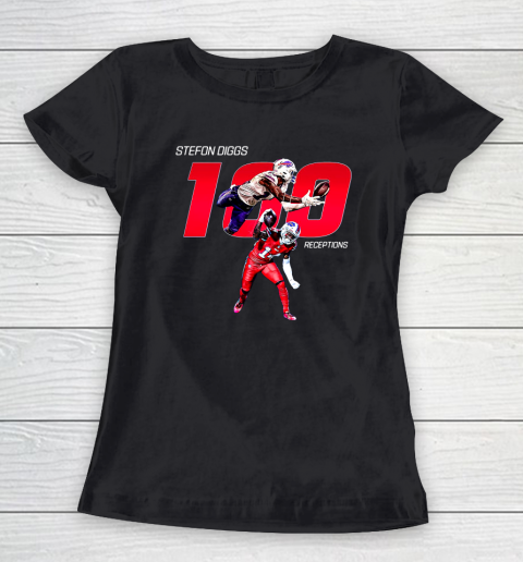 Stefon Diggs 100 Receptions Women's T-Shirt