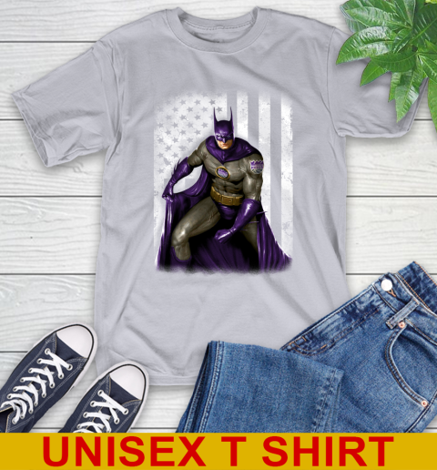 Sacramento Kings NBA Basketball Batman DC American Flag Shirt T-Shirt 5