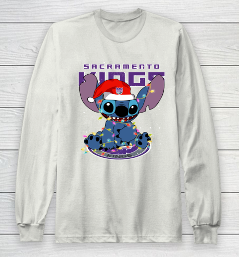 Sacramento Kings NBA noel stitch Basketball Christmas Long Sleeve T-Shirt 9
