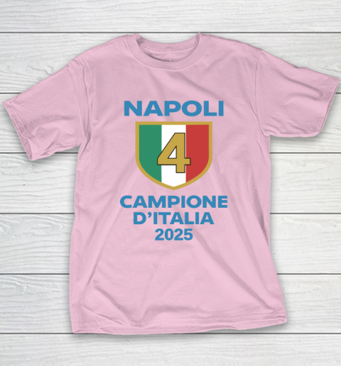 Napoli Campione D'Italia 2025 Youth T-Shirt 6