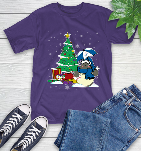 Los Angeles Dodgers MLB Baseball Cute Tonari No Totoro Christmas Sports T-Shirt 5