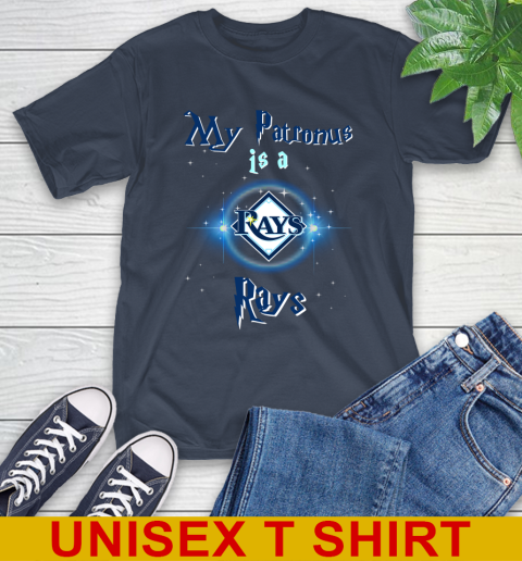 MLB Baseball Harry Potter My Patronus Is A Tampa Bay Rays T-Shirt 3