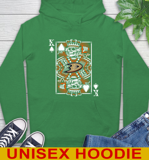 Anaheim Ducks NHL Hockey The King Of Spades Death Cards Shirt Hoodie 8