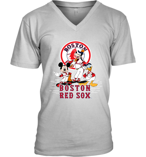 Boston Red Sox Mlb Baseball Dabbing Mickey Disney Sports T Shirt