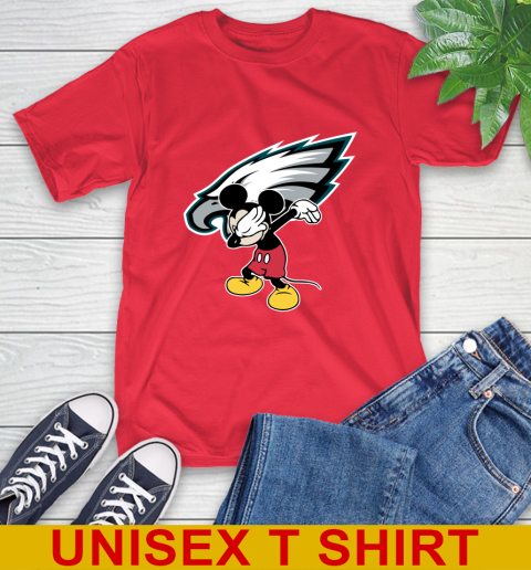 Philadelphia Eagles NFL Football Dabbing Mickey Disney Sports T-Shirt 10