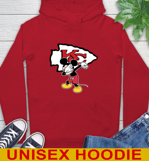 Kansas City Chiefs NFL Football Dabbing Mickey Disney Sports Hoodie 10