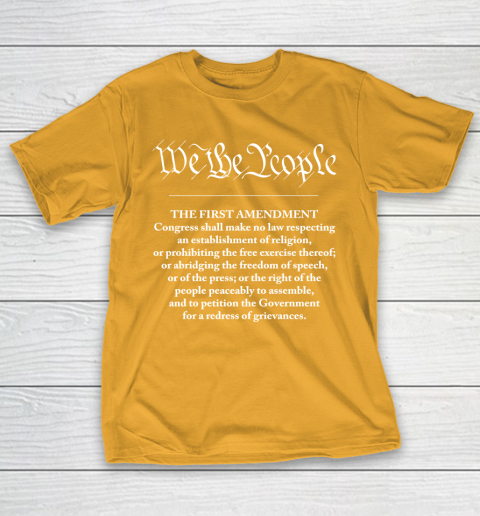 We The People  First Amendment T-Shirt 2