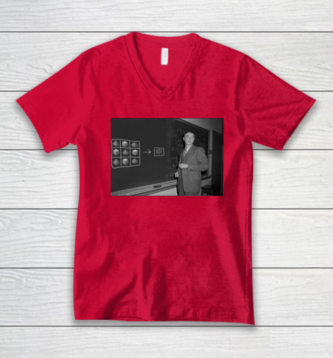 Funny Nuclear Equations Oppenheimer Minecraft V-Neck T-Shirt 5