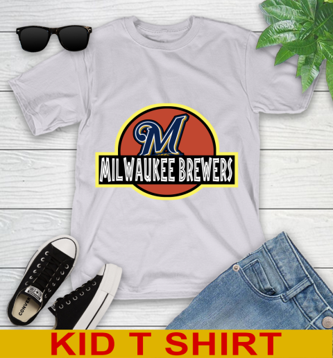 MLB Milwaukee Brewers Jurassic Park Dinosaur Movie Baseball Sports 105