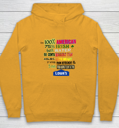 I'm 100 American 70 Irish Youth Hoodie 2