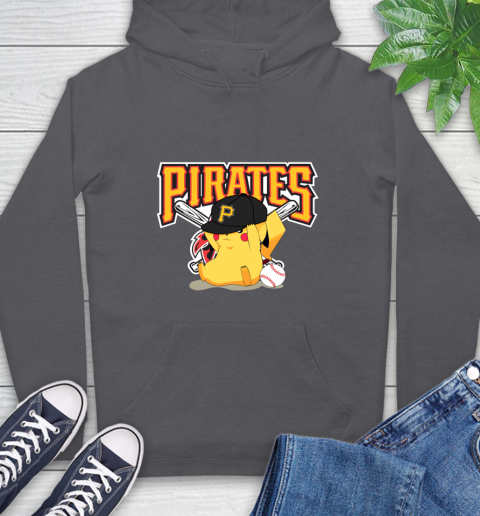 MLB Pikachu Baseball Sports Pittsburgh Pirates Hoodie 7
