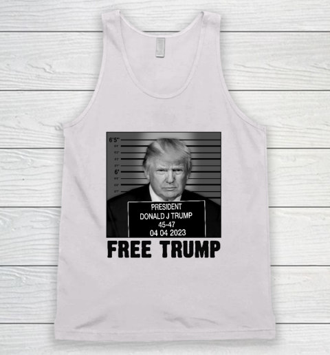 Free Trump Mugshot Tank Top