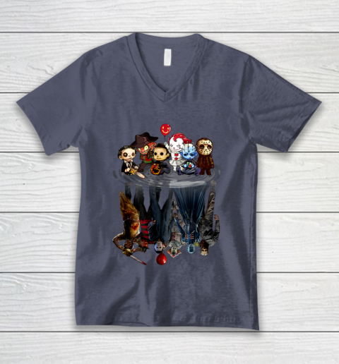 Creeps Halloween Horror Movies Gift T Shirt.0ESDTDUYC9 V-Neck T-Shirt 7