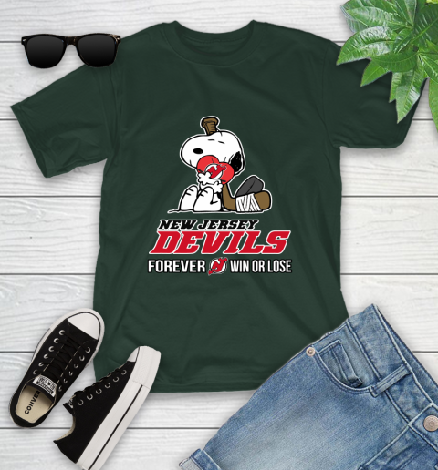 NHL The Peanuts Movie Snoopy Forever Win Or Lose Hockey New Jersey Devils 107