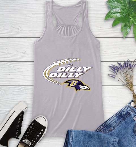 NFL Baltimore Ravens Dilly Dilly Football Sports Racerback Tank 5