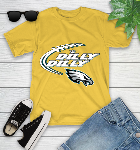 NFL Philadelphia Eagles Dilly Dilly Football Sports Youth T-Shirt 8