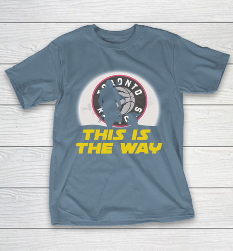 Toronto Raptors NBA Basketball Star Wars Yoda And Mandalorian This Is The Way T-Shirt 6