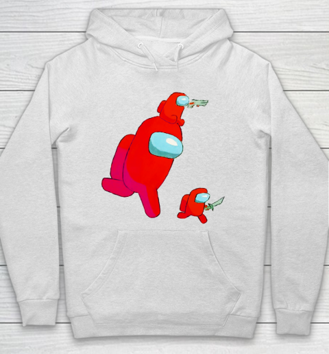 Among Us Shirt RED Imposter Hoodie