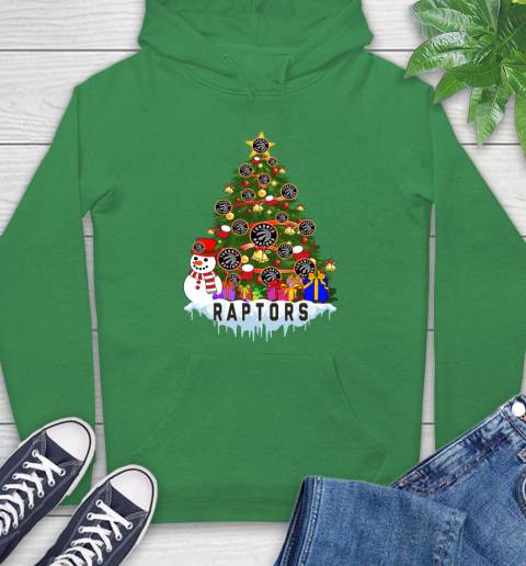Toronto Raptors Merry Christmas NBA Basketball Sports Hoodie 8