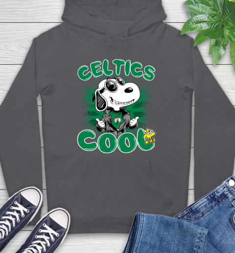 NBA Basketball Boston Celtics Cool Snoopy Shirt Hoodie 8