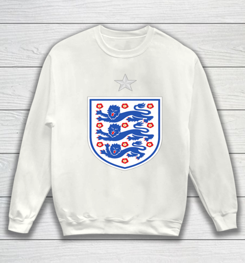 England Three Heraldic Lions Crest Soccer Football 2020 2021 Sweatshirt