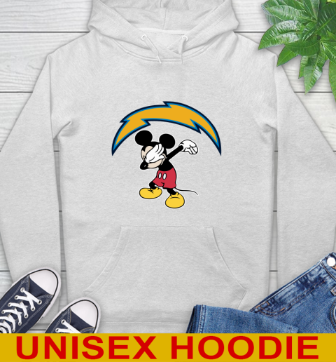 San Diego Chargers NFL Football Dabbing Mickey Disney Sports Hoodie